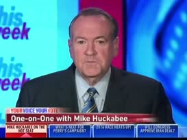 Huckabee thank you for joining us this morning so you had a nice time at the end of that debate on Thursday night but