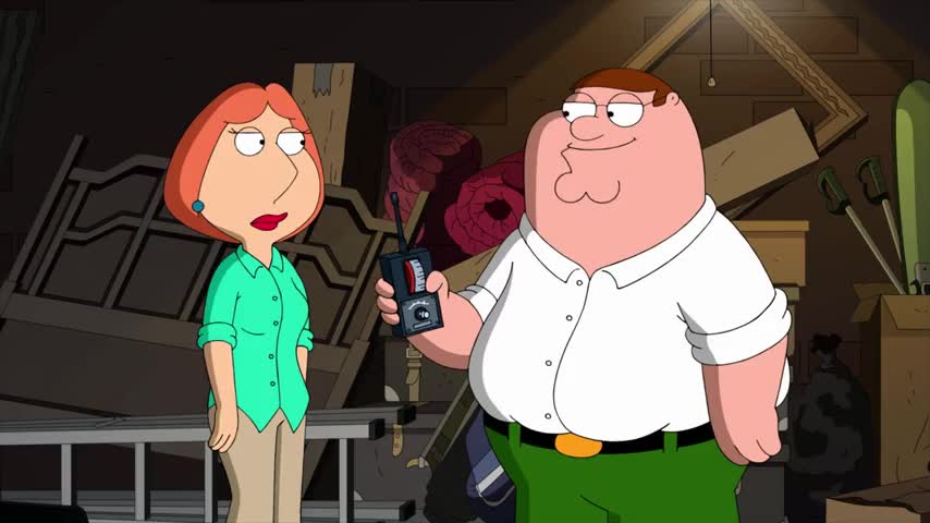 Peter, there's no such thing as ghosts.