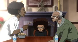 Quiz for What line is next for "The Boondocks "?