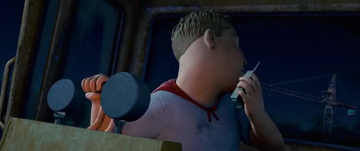 Quiz for What line is next for "Monster House "? screenshot