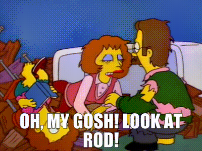 YARN, Oh, my gosh! Look at Rod!, The Simpsons (1989) - S08E08 Comedy, Video clips by quotes, 9b6b4fff