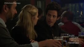 Quiz for What line is next for "Stitchers "?