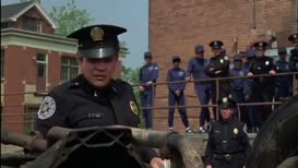 Quiz for What line is next for "Police Academy "?