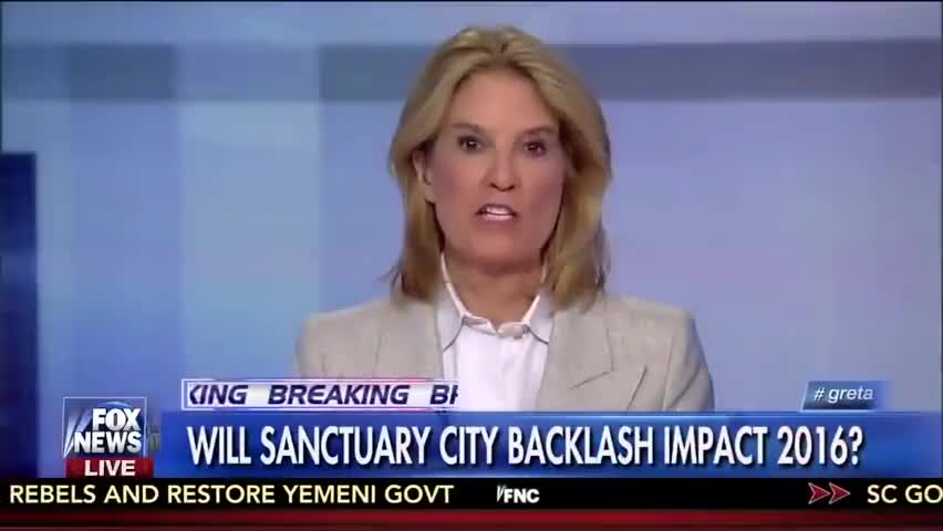 again sanctuary cities already being felt on the campaign trail so what does it mean or could it mean for twenty sixteen center