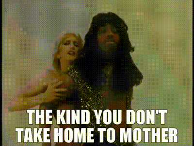 YARN | The kind you don't take home to mother | Rick James - Super Freak |  Video gifs by quotes | 9e2e15fb | 紗