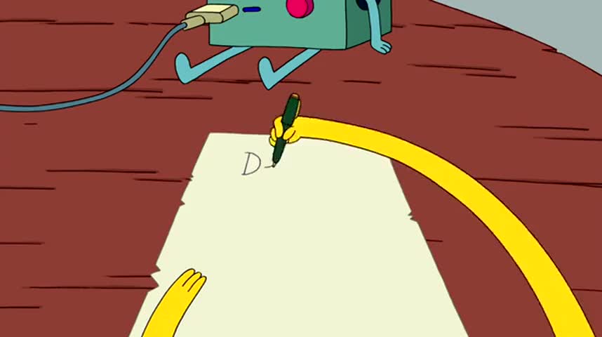 Dear BMO, please use only the best footage when cutting the movie.
