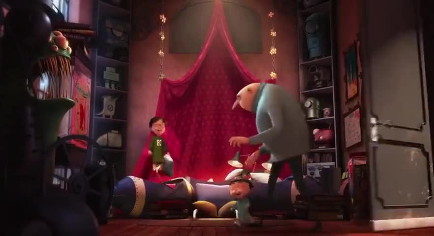 YARN, You were sitting on the toilet., Despicable Me (2010), Video clips  by quotes, ccab55a0