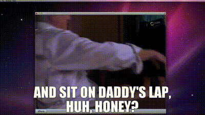 Sit On Daddy's Lap
