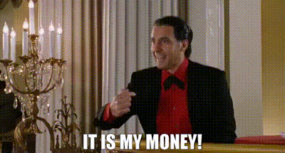 YARN | It is my money! | Mr. Deeds (2002) | Video clips by quotes |  a0bdde89 | 紗