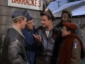 Quiz for What line is next for "Hogan's Heroes "?