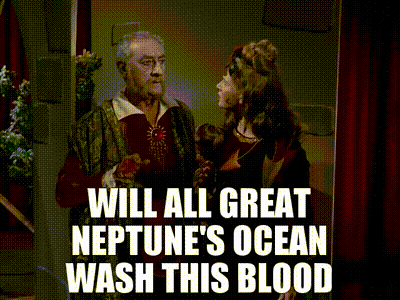 will all great neptunes ocean wash this blood