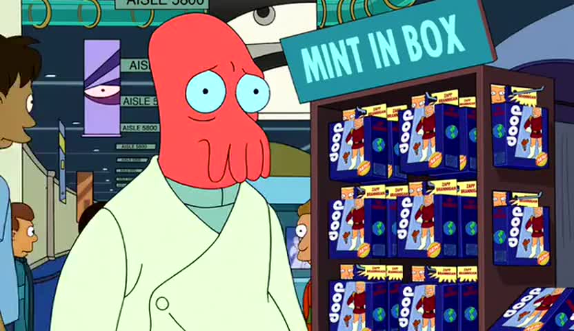 But the sign said there was a mint in the box.