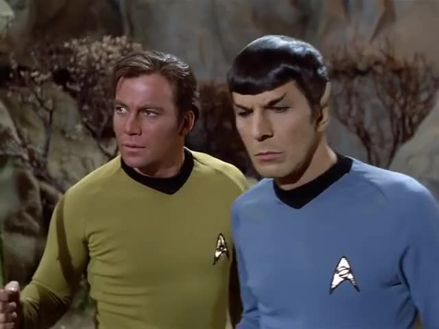 Spock. Help me, Spock.
