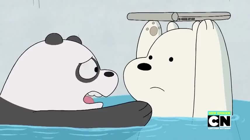 - I'm sorry! - Ice Bear was petty.
