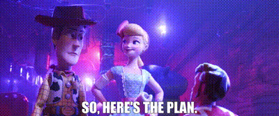 YARN | So, here's the plan. | Toy Story 4 | Video gifs by quotes | a87eb2b5  | 紗