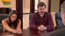 Quiz for What line is next for "Parks and Recreation "?