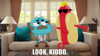 YARN, Look, kiddo., The Amazing World of Gumball (2011) - S06E07 The  Cringe, Video gifs by quotes, aa61db39