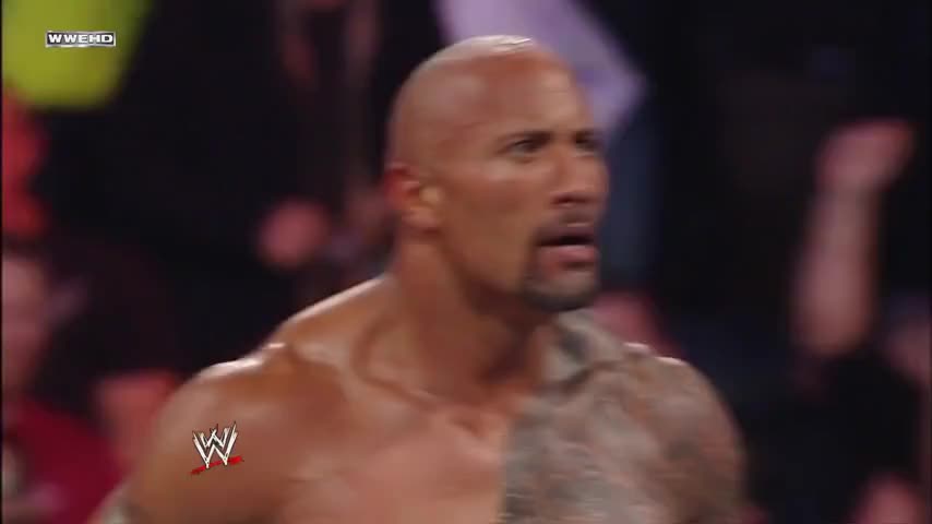 that The Rock still had it, that he was rusty,