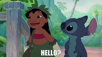 YARN | Hello? | Lilo & Stitch 2: Stitch Has a Glitch | Video gifs by quotes  | abec064d | 紗