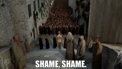 YARN | Shame. Shame. | Game of Thrones (2011) - S05E10 | Video gifs by  quotes | ac843401 | 紗