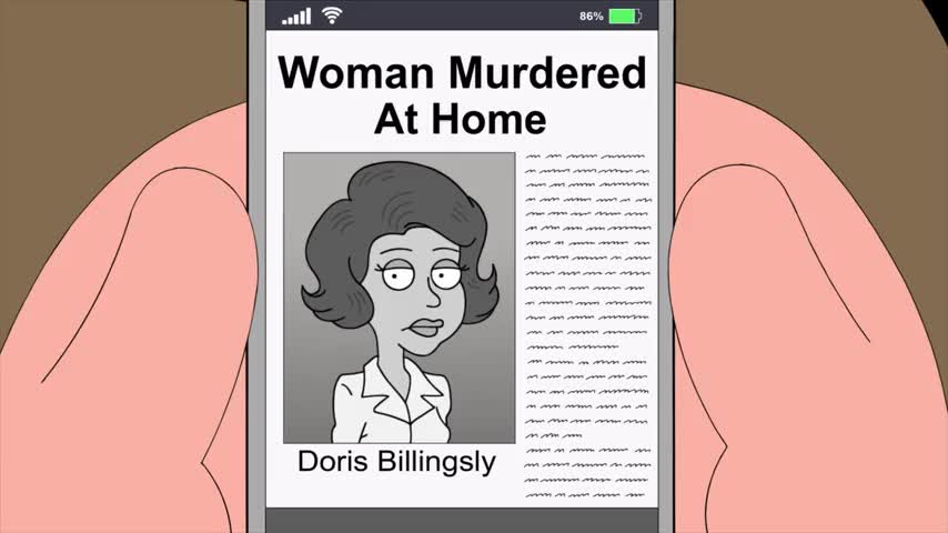 some woman named Doris Billingsly died in my house.