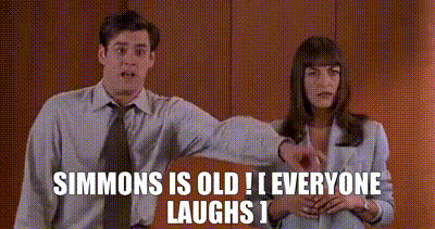 Yarn Simmons Is Old Everyone Laughs Liar Liar 1997 Video Gifs By Quotes Ada 紗