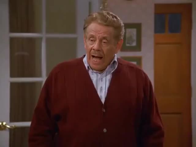 Jerry Stiller at the Pearly Gates