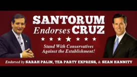 so the headland will read Santorum endorses Ted Cruz in U. S. Senate race what would be the reason are