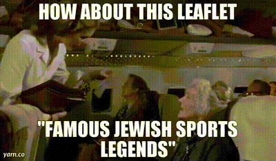 Image of How about this leaflet "Famous Jewish Sports Legends"