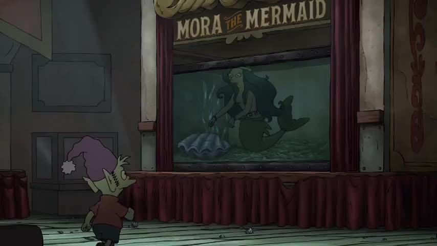 -Hey, Mora! -[Mora] Oh, Elfo!