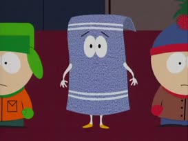 But then one day Towelie got high and just sort of wandered off.