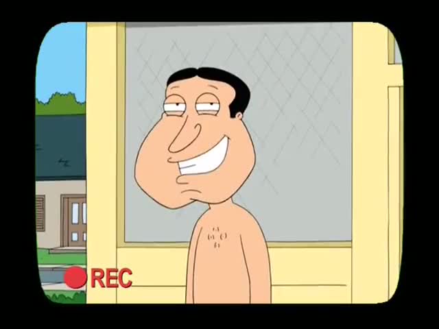 All right, what'd you do to yourself, Quagmire?