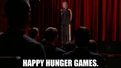 YARN | Happy Hunger Games. | Glee (2009) - S06E04 Drama | Video gifs by  quotes | b4c80ed3 | 紗