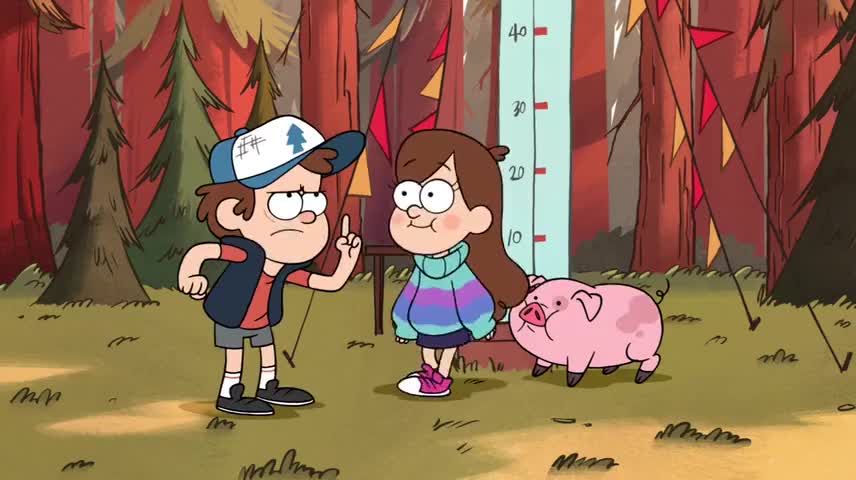 Gravity Falls (2012) - S01E09 Animation clip with quote How hard can it be?...