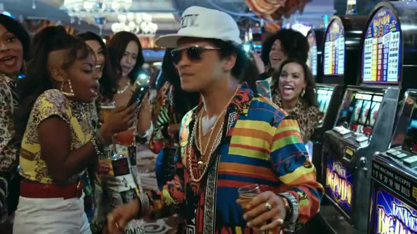Quiz for What line is next for "Bruno Mars - 24K Magic [Official Video]"? screenshot