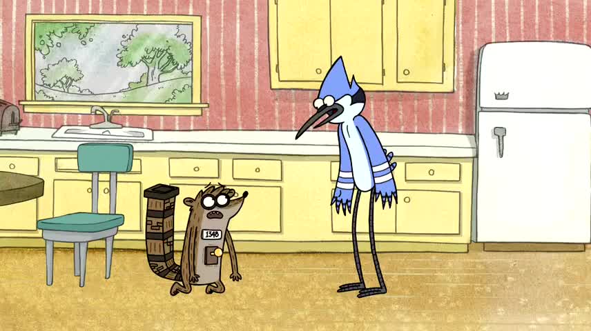 Quiz for What line is next for "Regular Show "? screenshot