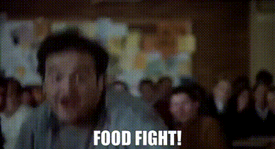 Image of Food fight!
