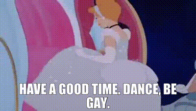 YARN | Have a good time. Dance, be gay. | Cinderella (1950) | Video clips  by quotes | b7eda371 | 紗