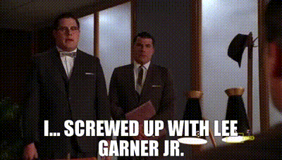YARN | I... screwed up with Lee Garner Jr. | Mad Men (2007) - S03E09 Wee  Small Hours | Video clips by quotes | b8ad9c1e | 紗