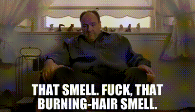 YARN | That smell. Fuck, that burning-hair smell. | The Sopranos (1999) -  S05E11 Drama | Video clips by quotes | b8b35554 | 紗