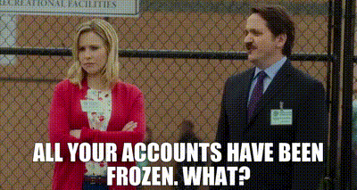 YARN | - All your accounts have been frozen. - What? | The Boss (2016) |  Video gifs by quotes | b8c49caf | 紗