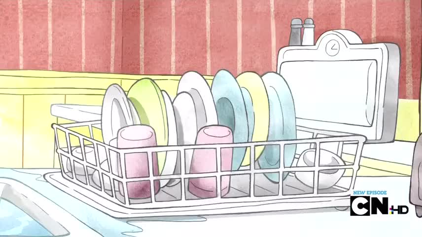 - Did you guys do the dishes too?! - Ugh, yeah.