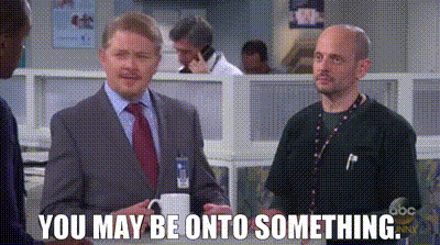 YARN | You may be onto something. | Dr. Ken (2015) - S02E12 Ken's New  Intern | Video gifs by quotes | b9b27304 | 紗