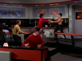 - Sulu! - I'll protect you, fair maiden.
