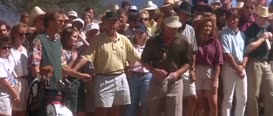 Quiz for What line is next for "Tin Cup "?