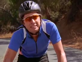 - It's like pedaling in hummus! - See ya, buddy!
