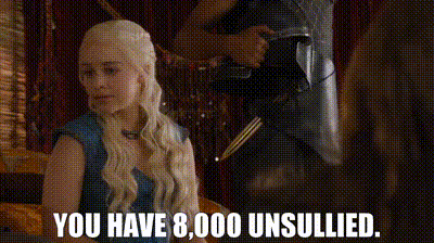 YARN | You have 8,000 Unsullied. | Game of Thrones (2011) - S03E08 Drama |  Video gifs by quotes | bbf9f016 | 紗
