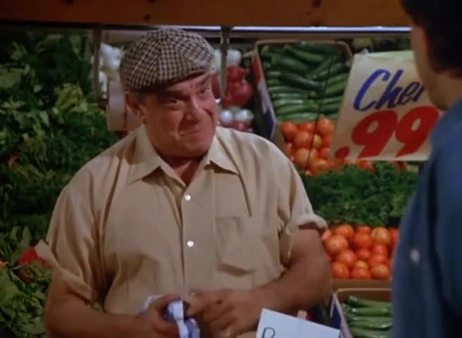 Mangoes, plantains, plums with the red on the inside? That's Kramer.