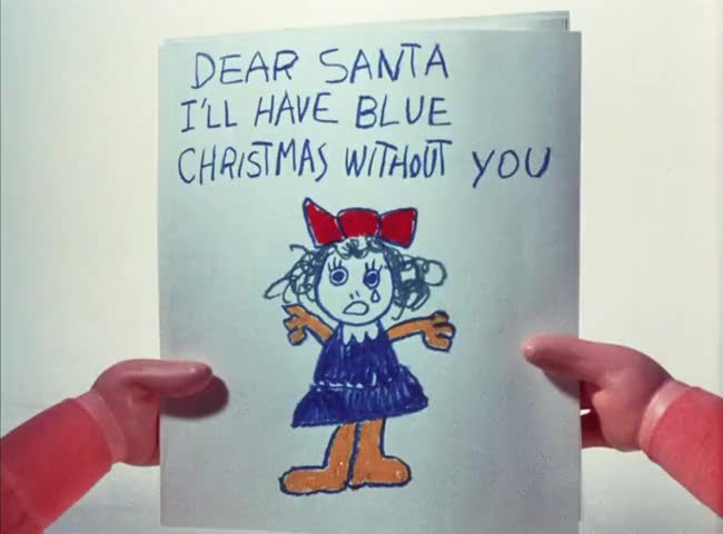 GIRL [SINGING]: I'll have a blue Christmas