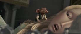 Get it off me! There's a rat in my room!